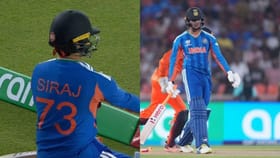 సిరాజ్ జెర్సీతో బరిలోకి దిగినా.. మారని 'జీరో' స్టోరీ