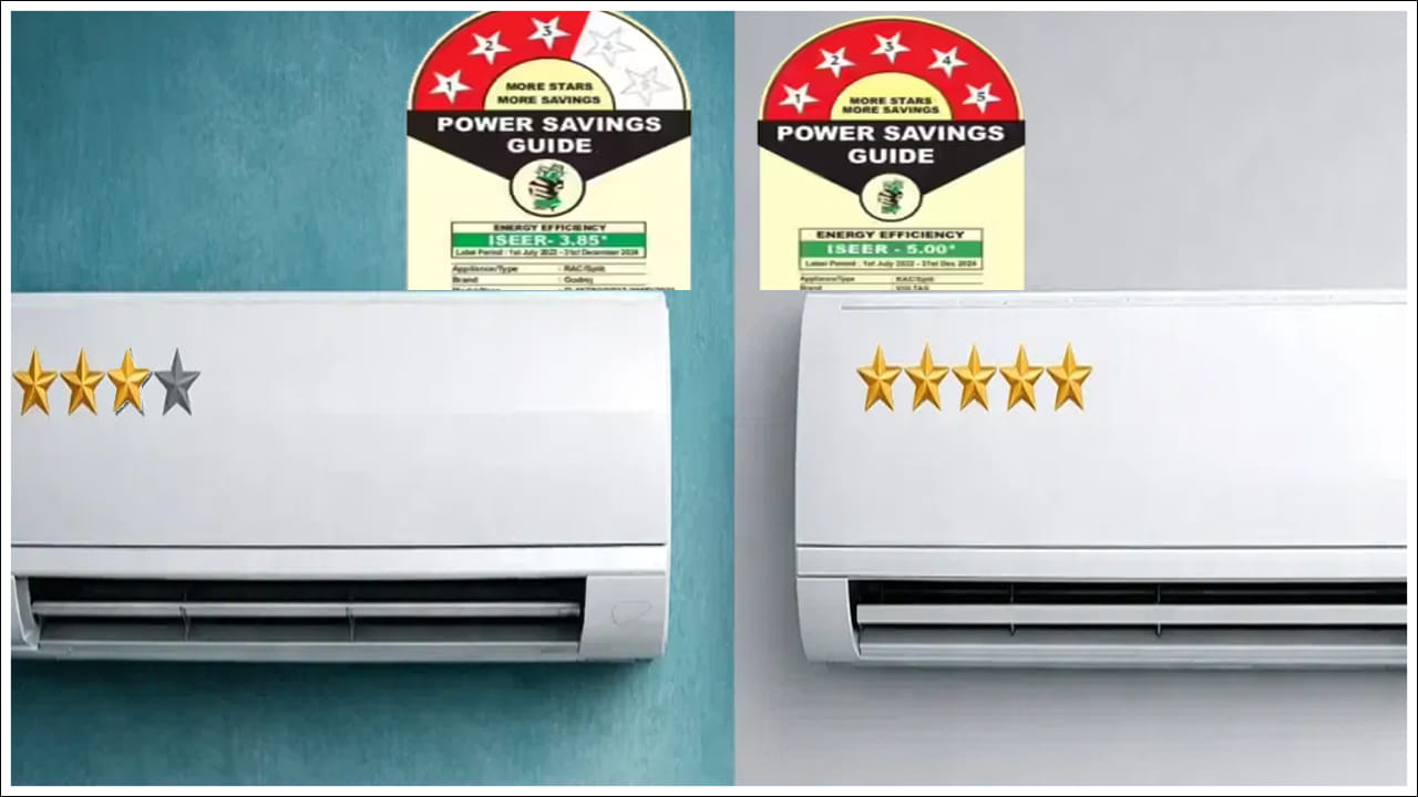  Air Conditioner: సమ్మర్‌ సీజన్‌ వచ్చేస్తోంది. ఇక కూలర్లు, ఏసీలు, ఫ్యాన్‌లకు పని పెరుగుతుంది. కొందరు కూలర్లు, ఏసీల ముందు వాలిపోతే మరి కొందరు ఏసీలలో ఉండిపోతుంటారు. ఇప్పుడు ఏసీల వాడకం కూడా పెరిగిపోతుంటుంది. అయితే సామాన్యులు కూడా ఏసీలను కొనుగోలు చేస్తున్నారు. వేడి పెరిగేకొద్దీ ఎయిర్ కండిషనర్ కొనడానికి సన్నాహాలు ప్రారంభమవుతాయి. మీరు కొత్త ACని పరిశీలిస్తుంటే 3-స్టార్, 5-స్టార్ AC మధ్య వ్యత్యాసాన్ని మీరు అర్థం చేసుకోవాలి. 5-స్టార్ AC ఖరీదైనదిగా కనిపిస్తుంది. అయితే 3-స్టార్ AC చౌకగా కనిపిస్తుంది. అయితే నిజమైన లెక్కలు విద్యుత్ బిల్లులు, వినియోగ సమయంలో ఉంటాయి. మీకు ఏ AC అత్యంత లాభదాయకమైన ఎంపిక అవుతుందో తెలుసుకుందాం..  ధర, విద్యుత్ వినియోగం, దీర్ఘకాలిక పొదుపులలో గణనీయమైన వ్యత్యాసం ఉన్నందున, సరైన నిర్ణయం తీసుకోవడం మీ బడ్జెట్‌ను నేరుగా ప్రభావితం చేస్తుంది.