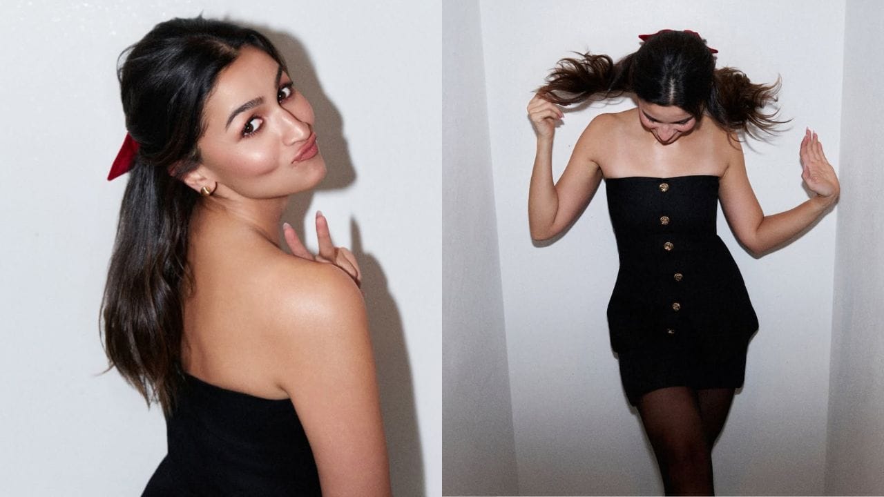 1,370 గంటల కష్టం ఈ డ్రెస్.. గ్లాస్ బీడ్స్, క్రిస్టల్స్ పొదిగిన డ్రెస్‌లో మెరిసిన అలియా భట్