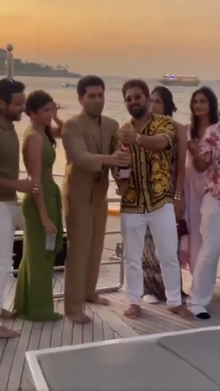 Allu Arjun: దుబాయ్‌లో సోదరుడి ప్రీ-వెడ్డింగ్ షూట్‌లో అల్లు అర్జున్..