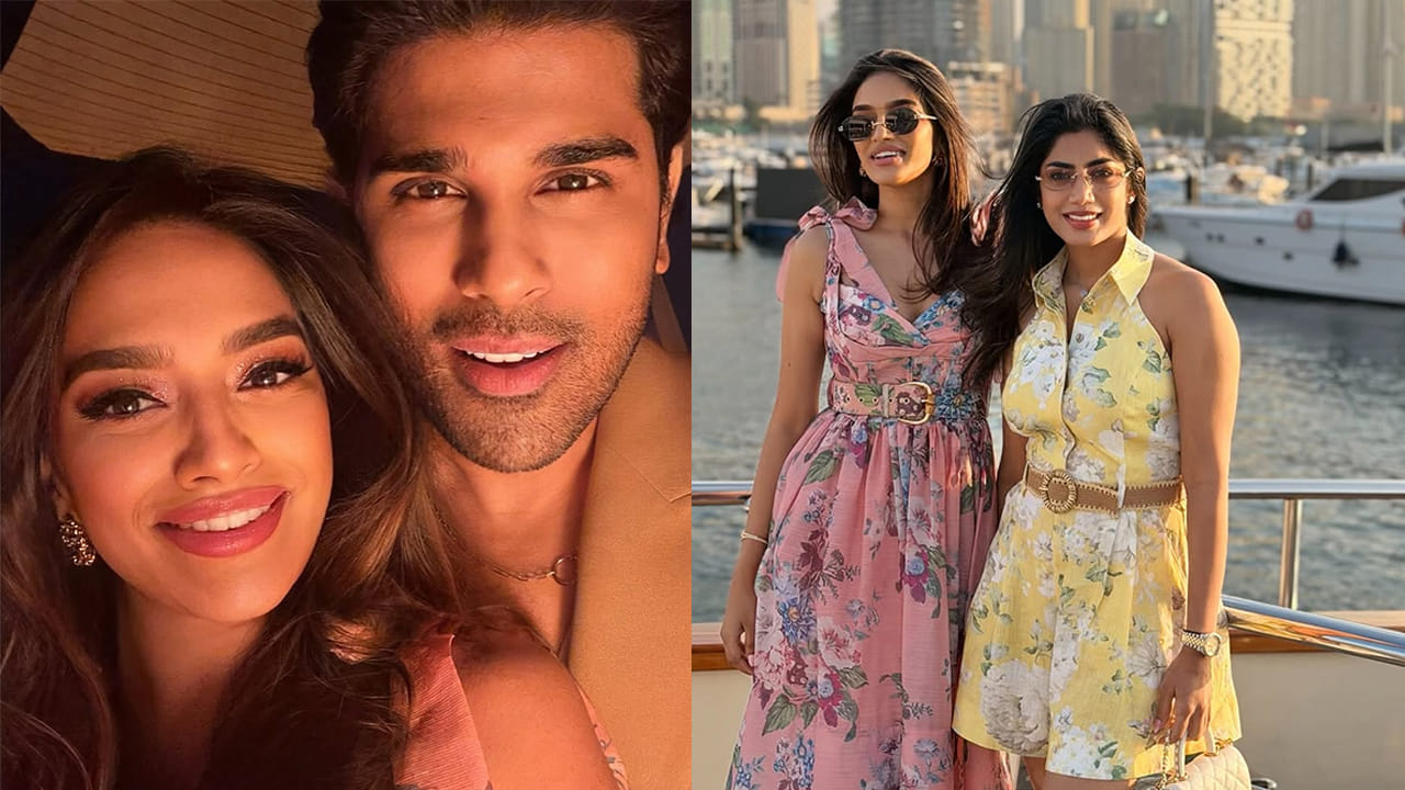 దుబాయ్ వేదికగా జరిగిన ఈ పార్టీలో ఐకాన్ స్టార్ స్పెషల్ అట్రాక్షన్ గా నిలిచారు. అలాగే అల్లు శిరీష్ కు కాబోయే భార్య నైనిక కూడా మోడ్రన్ దుస్తుల్లో తళుక్కుమంది.
