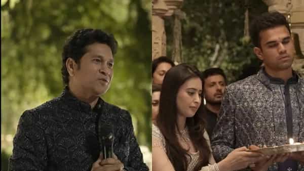 Arjun Tendulkar Wedding : కొడుకు పెళ్లిలో సచిన్ ఎమోషనల్.. అర్జున్-సానియా వెడ్డింగ్ కి అంతా రెడీ