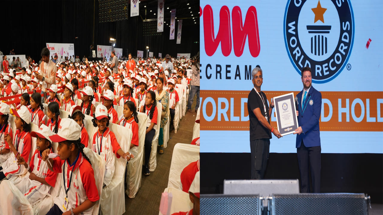 Ice Cream Party: హైదరాబాద్‌లో అతిపెద్ద ఐస్‌క్రీమ్ పార్టీ.. గిన్నిస్ వరల్డ్ రికార్డ్