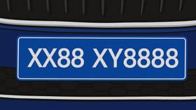 బ్లూ కలర్ నెంబర్ ప్లేట్ వెనుక సీక్రెట్ ఇదే..