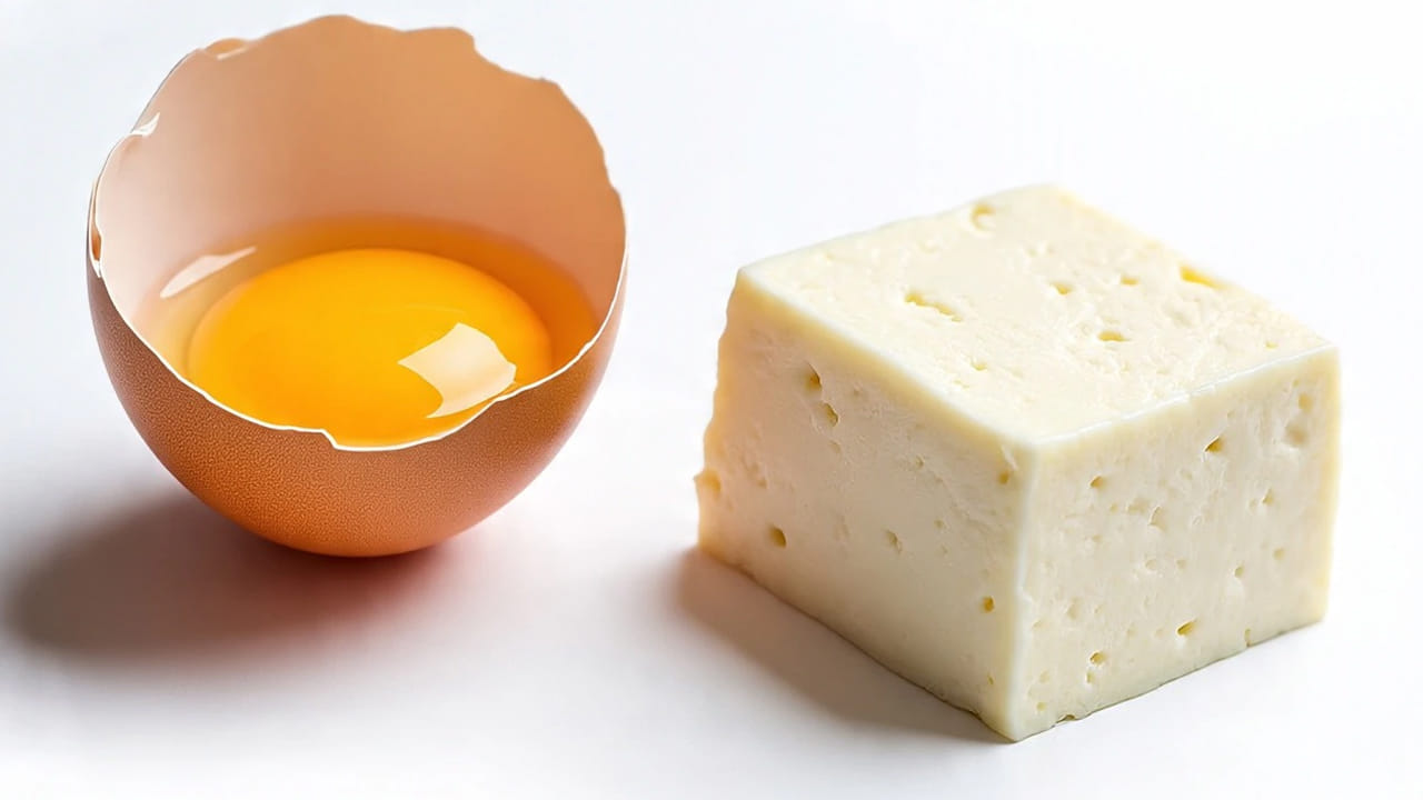 గుడ్లు పూర్తి ప్రోటీన్‌కు మూలం. అంటే.. ఇందులో మన శరీరానికి అవసరమైన అన్ని తొమ్మిది రకాల ఎసెన్షియల్ అమైనో ఆమ్లాలు ఉంటాయి. శాకాహారులకు అవసరం అయిన ప్రొటీన్ పన్నీర్‌లో ఉంటుంది. ఇందులో కాల్షియం ,ఫాస్ఫరస్ అధికంగా ఉండటం వల్ల ఎముకలు, దంతాలు దృఢంగా ఉంటాయి.