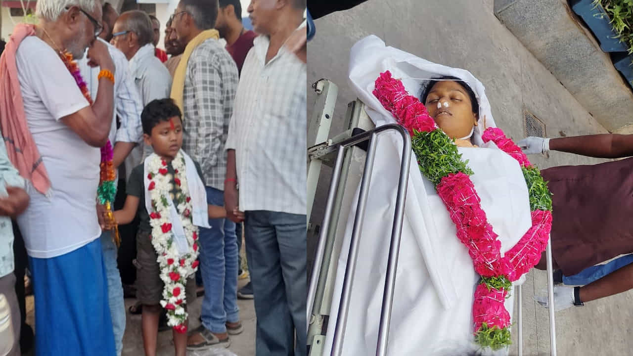 ఇంతలోనే సృజన తీవ్రంగా తలనొప్పి వస్తుందంటూ తల్లిగారింట్లో ఒక్కసారి గా కుప్పకూలింది. అలర్ట్ అయిన కుటుంబ సభ్యులు మంచిర్యాలలోని ఓ ప్రైవేట్  ఆస్పత్రికి తరలించారు. పరిస్థితి విషమంగా ఉండటంతో హైదరబాద్ కు తరలించారు. కానీ అంతలోనే విషాదం చోటు‌చేసుకుంది. సృజన బ్రెయిన్ డెడ్ కు గురైందంటూ తెలిపారు వైద్యులు. విషయం తెలియడంతో కుటుంబ సభ్యులు కన్నీరుమున్నీయ్యారు.