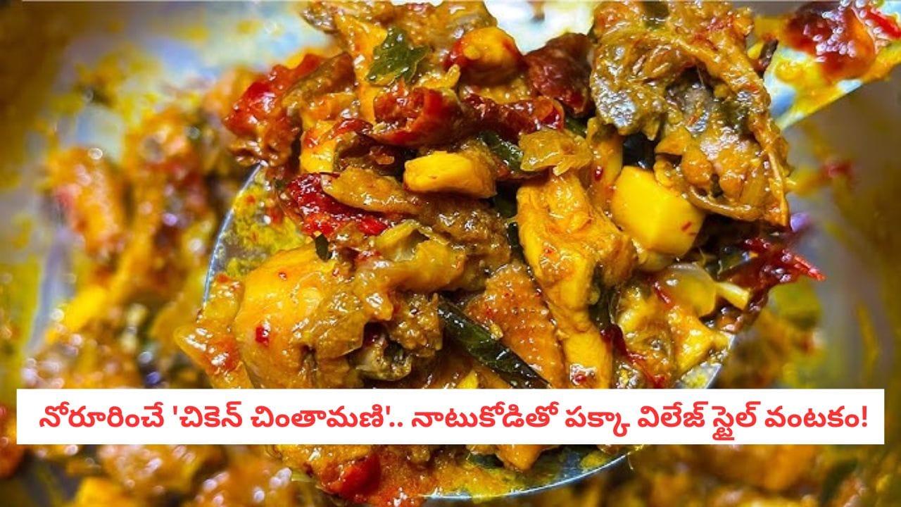 Chicken Chinthamani: విలేజ్ స్టైల్లో ‘చికెన్ చింతామణి’.. ఇలా వండితే ప్లేట్లు ఖాళీ అవ్వాల్సిందే!