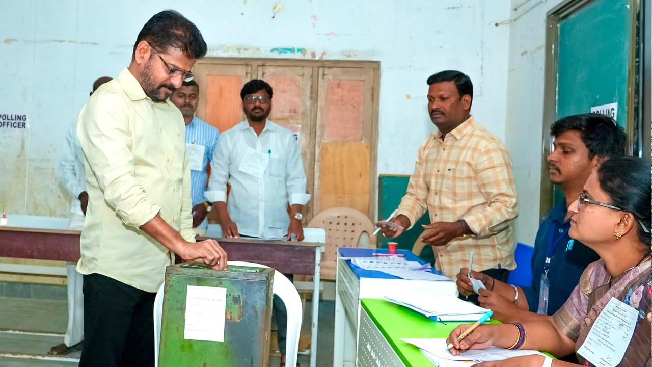 Cm Revanth Reddy Vote Cast