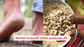 వేరుశెనగ పెంకులతో పగిలిన మడమలకు చెక్..