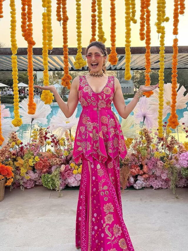 హాల్దీ వేడుకల్లో ఆనందంగా.. బాలయ్య నటి క్రేజీ ఫొటోస్