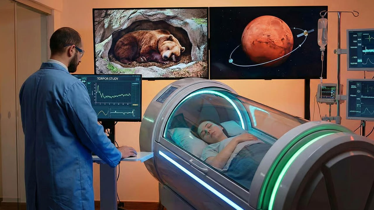 కుంభకర్ణుడిలా నిద్రపోవాలని ఉందా..? నెలలకు నెలలు మిమ్మల్ని హాయిగా బజ్జోపెట్టే టెక్నాలజీ వచ్చేస్తోంది! కుంభకర్ణుడిలా నిద్రపోవాలని ఉందా..? నెలలకు నెలలు మిమ్మల్ని హాయిగా బజ్జోపెట్టే టెక్నాలజీ వచ్చేస్తోంది!