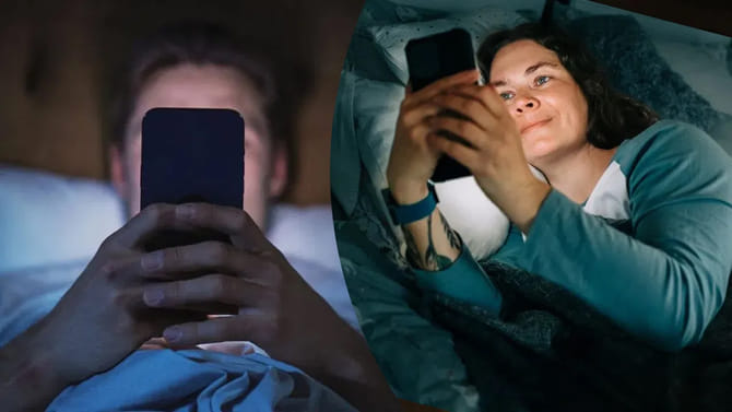 ఫోన్ చూస్తూ నిద్రపోతున్నారా..? మీ బాడీలో ఏం జరుగుతుందో తెలిస్తే..