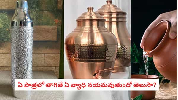 Ayurveda Tips: ఇంకా ఫ్రిడ్జి నీళ్లే తాగుతున్నారా? రాగి, వెండి, మట్టి.. ఏ పాత్రలో నీళ్లతో ఏ వ్యాధి నయమవుతుందో తెలుసా?