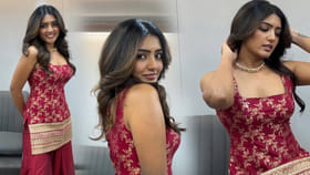 పింక్ డ్రెస్‌లో క్యూట్‌గా.. ఈషా రెబ్బా బ్యూటిఫుల్ ఫొటోస్