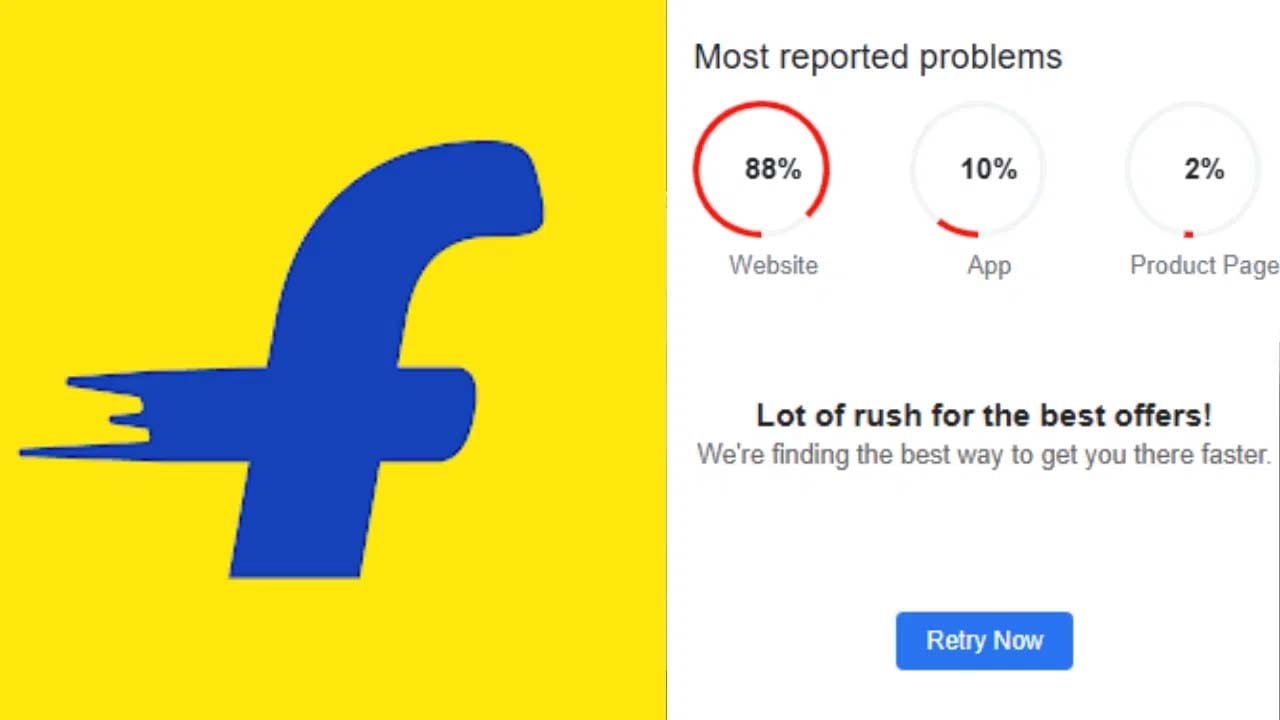 Flipkart: ఈ-కామర్స్ ప్లాట్ఫామ్ ఫ్లిప్కార్ట్ డౌన్.. దేశవ్యాప్తంగా నిలిచిపోయిన వినియోగదారుల సేవలు..!