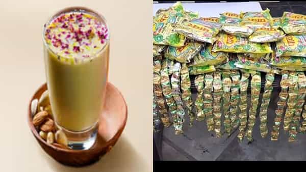 Hyderabad: ఆరే ఎంట్రా ఇది.. పైకి చూస్తే బాదం మిల్కే.. కానీ టేస్ట్ చేస్తే కథ వేరే