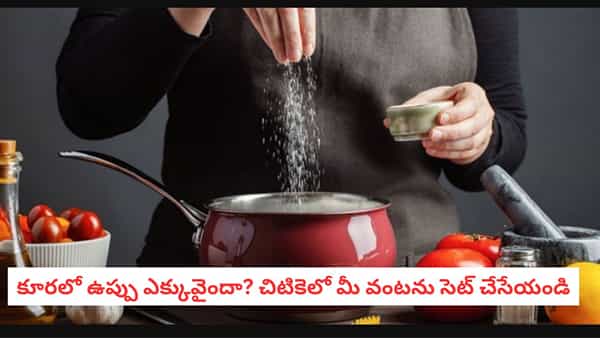 Food Hacks: అయ్యో.. గ్రేవీలో ఉప్పు ఎక్కువైందా? టెన్షన్ వద్దు.. ఈ సింపుల్ ట్రిక్స్తో రుచిని తిరిగి రప్పించండిలా!
