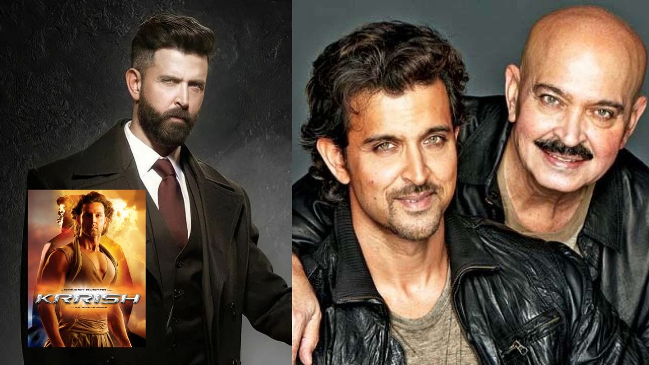 Hrithik Roshan And Father