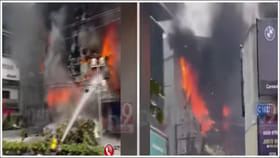 జూబ్లీహిల్స్‌ భారీ అగ్నిప్రమాదం.. చెలరేగుతున్న మంటలు