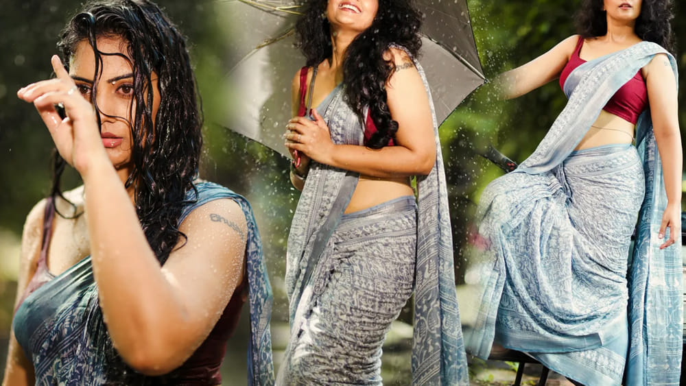 Serial Actress : సీరియల్లో అమాయకంగా.. నెట్టింట అరాచకంగా.. చీరకట్టులో 20 ఏళ్ల సీనియర్ నటి గ్లామర్ రచ్చ..