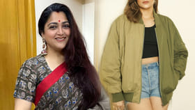 కుష్బూ కూతురు అందం ముందు స్టార్ హీరోయిన్స్ కూడా పనికిరారు..