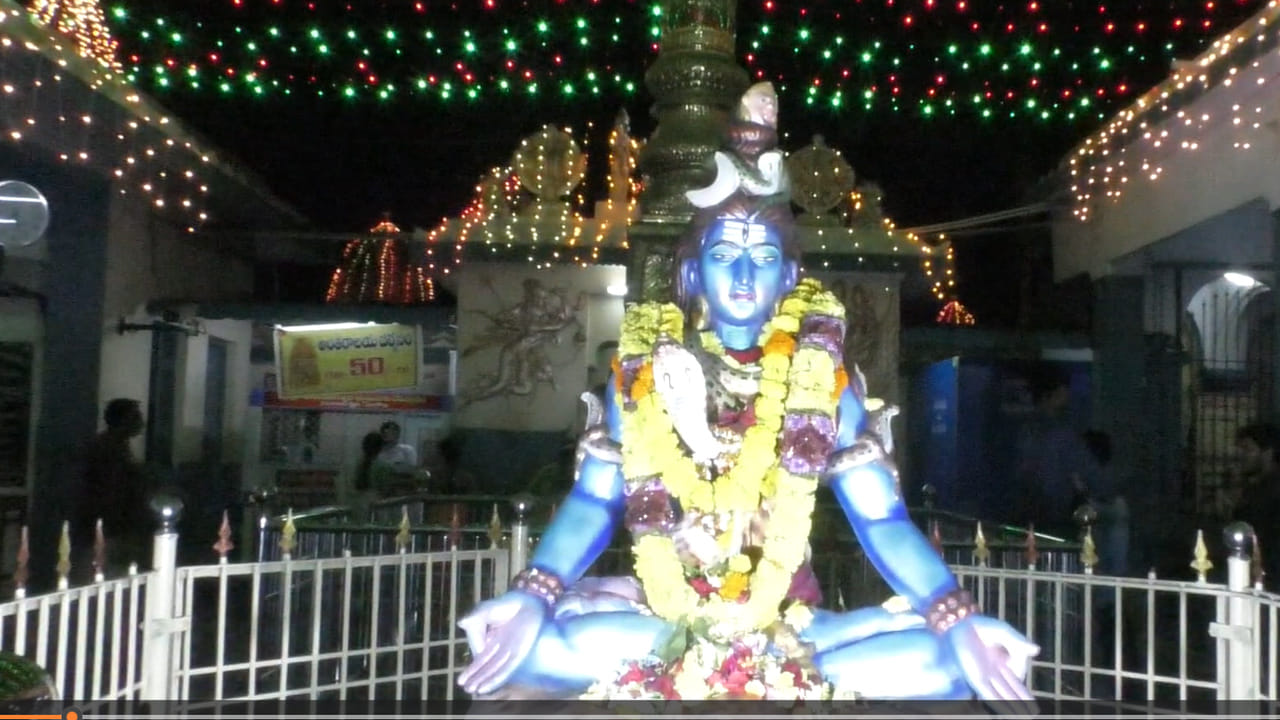 లింగోద్భవ సమయానికి స్వామివారి గర్భాలయం శిఖరం నుంచి గాలిగోపురం శిఖరం వరకూ రెండు పేటలుగా అమరుస్తారు. ఈ వేడుకను తిలకించడానికి భక్తులు అర్థరాత్రి సమయంలో తండోపతండా లుగా తరలివస్తుంటారు. స్వామివారికి సమర్పించే ఈ పాగాను  పాలకొల్లు మండలం లోని దగ్గులూరు  గ్రామానికి చెందిన అందే వీరన్న మగ్గం పై నికి స్వామి వారికి సమర్పించే ప్రక్రియ 1979లో ప్రారంభించారు. 