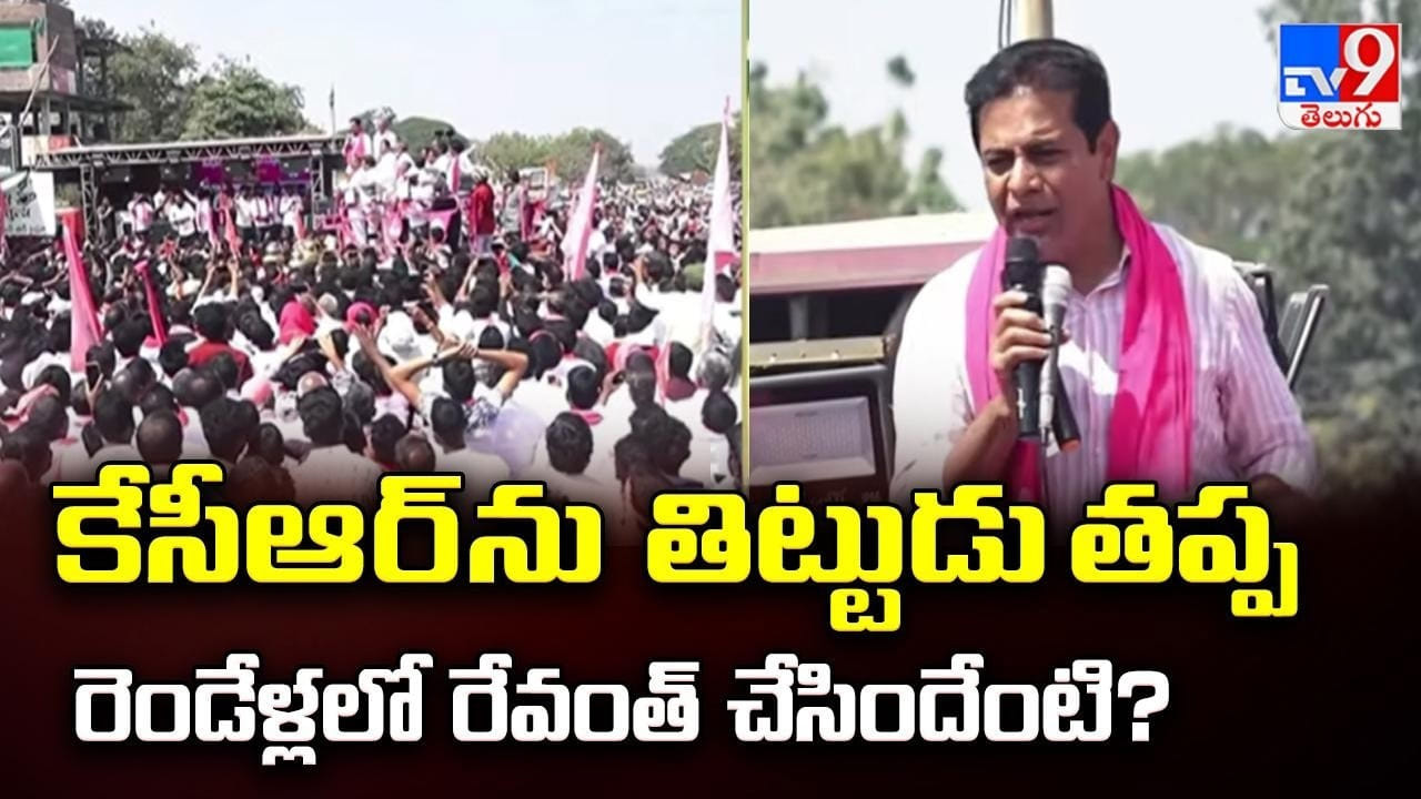 KTR: కేసీఆర్ ను తిట్టుడు తప్ప రెండేళ్లలో రేవంత్ చేసిందేంటి