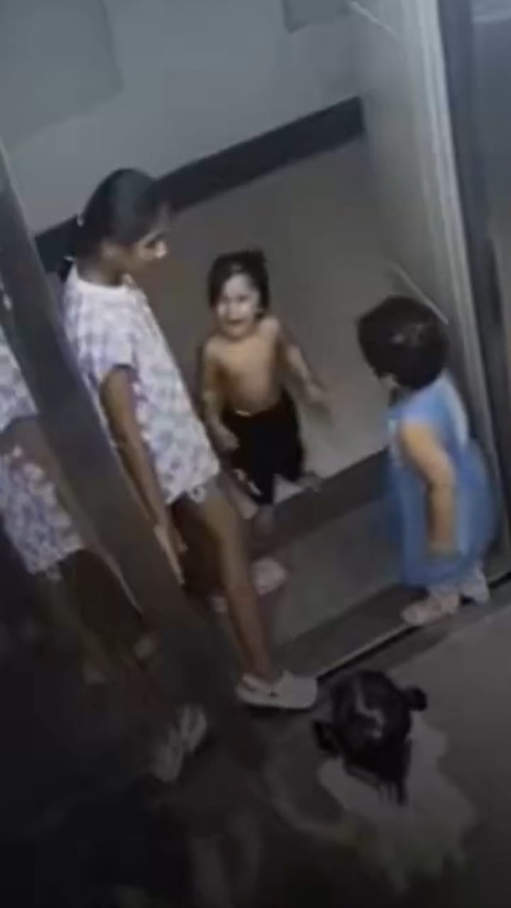 లిఫ్ట్‌లో చిక్కుకున్న ఇద్దరు పిల్లలను కాపాడిన బాలిక