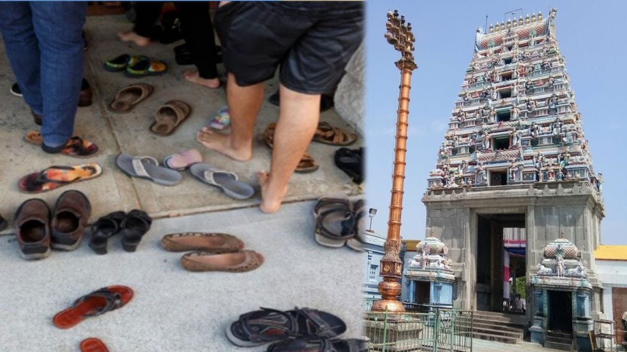 సాధారణంగా మనం గుడికి వెళ్లినప్పుడు చెప్పులు బయట వదిలి వెళ్తాం. అయితే ఎక్కువగా రద్దీ ఉన్నప్పుడు లేదా చెప్పులు ఒకేలా ఉన్నప్పుడు తొందరల్లో వేరే వాళ్లు మన చెప్పులు వేసుకొని వెళ్లే ప్రమాదం ఉంటుంది. లేదా ఎవరైనా తీసుకెల్లొచ్చు. ఇలా గుడికి వెళ్లినప్పుడు మనం చెప్పులను కోల్పోవడం జరుగుతుంది.  