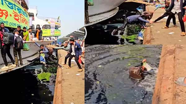 Viral Video: ఏందీ రా సామి.. కొంచంమైతే ప్రాణాలే పోయేవిగా.. ఇదేం సరదా..!