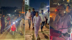 రాత్రివేళ ఒంటరిగా బైక్‌పై వెళ్లిన ఎమ్మెల్యే.. ఎందుకంటే..