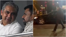 మ్యాచ్ ముగియకముందే తట్టబుట్ట సర్దుకుని నఖ్వీ పరార్