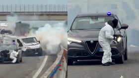 హాలీవుడ్‌ సినిమాను తలపించేలా భారీ దోపిడీ.. నిమిషాల్లోనే