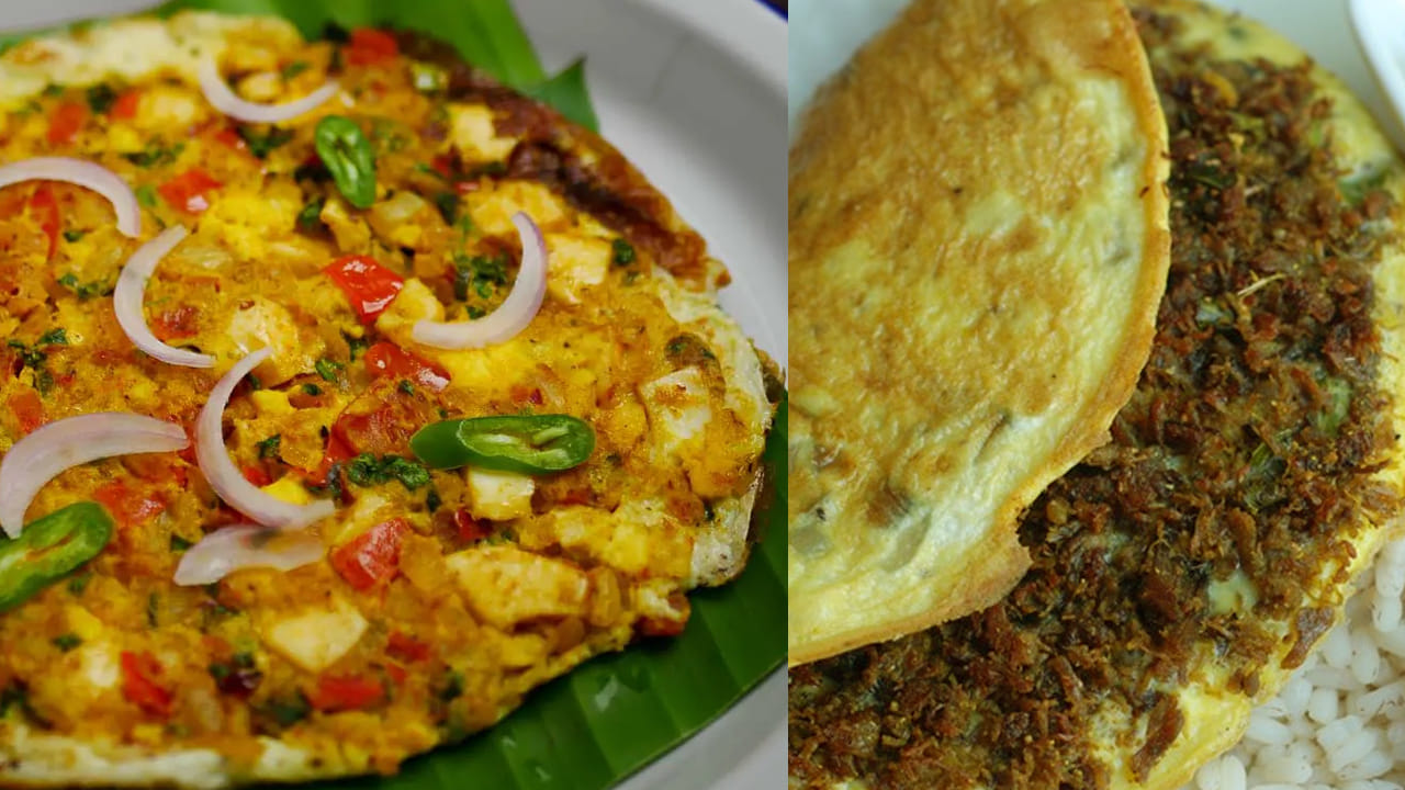 ఇప్పుడు ఒక బౌల్ తీసుకుని దానిలో కోడి గుడ్లను బ్రేక్ చేసి దానిలో ఉల్లిపాయ ముక్కలు, మిర్చి ముక్కలు, కొత్తిమీర, రుచికి తగినంత ఉప్పు, ఒక  టీ స్పూన్ కారం  బాగా కలుపుకోవాలి