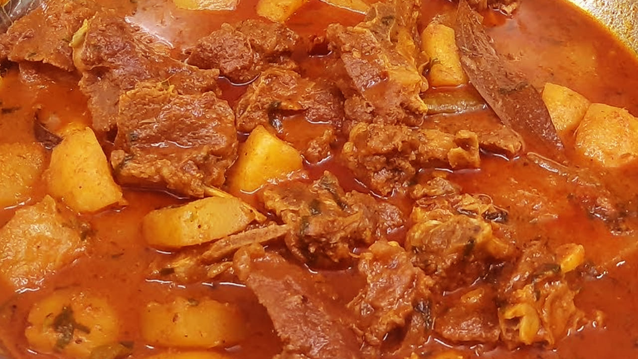 Mutton Papaya Recipe 1