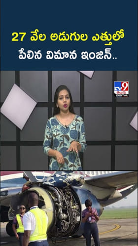 గగనతలంలో ఒక్కసారిగా పేలిన విమాన ఇంజిన్‌.. చివరకు..?