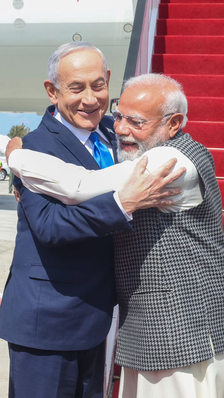 ఇజ్రాయెల్‌లో ప్రధాని మోదీకి ఘన స్వాగతం..