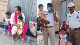 మూడు ప్రాణాలను నిలిపిన పోలీసుల సమయస్పూర్తి!