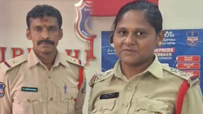 ఇది కదా తెలంగాణ సూపర్ పోలీస్ అంటే..