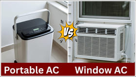 పోర్టబుల్ AC - విండో AC .. ఈ రెండింటిలో ఏది మంచిది..? తేడా ఏంటి?