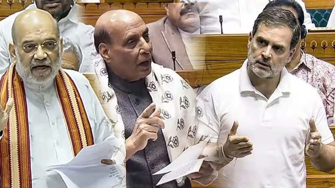 లోక్‌సభలో దుమారం రేపిన రాహుల్‌ వ్యాఖ్యలు!