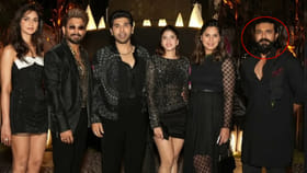 అయ్యప్పమాలలో వెడ్డింగ్ పార్టీకి రామ్ చరణ్.. అల్లు శిరీష్ క్లారిటీ