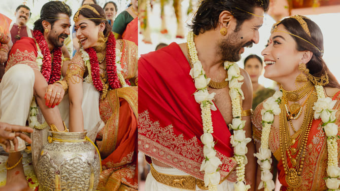 సోషల్ మీడియాలో విరోష్ పెళ్లి ఫోటోల హంగామా..
