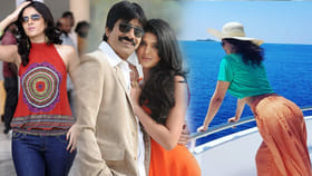 బికినీ ఫొటోలతో రచ్చ చేస్తున్న మిరపకాయ్ భామ