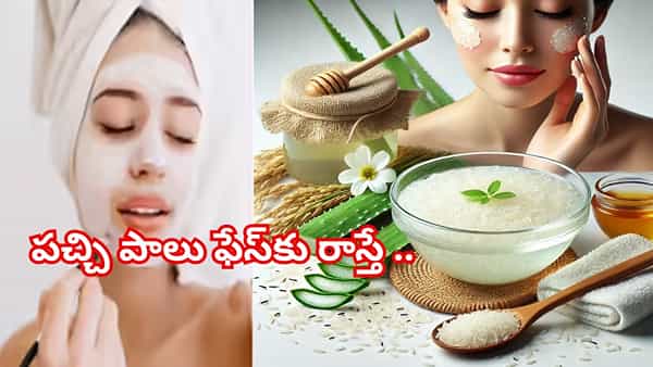 Milk Face Pack: పచ్చిపాలతో మీ అందం రెట్టింపు.. రాత్రి పడుకునే ముందు ఈ నేచురల్ మిల్క్ ఫేస్ ప్యాక్స్ ట్రై చేశారంటే..