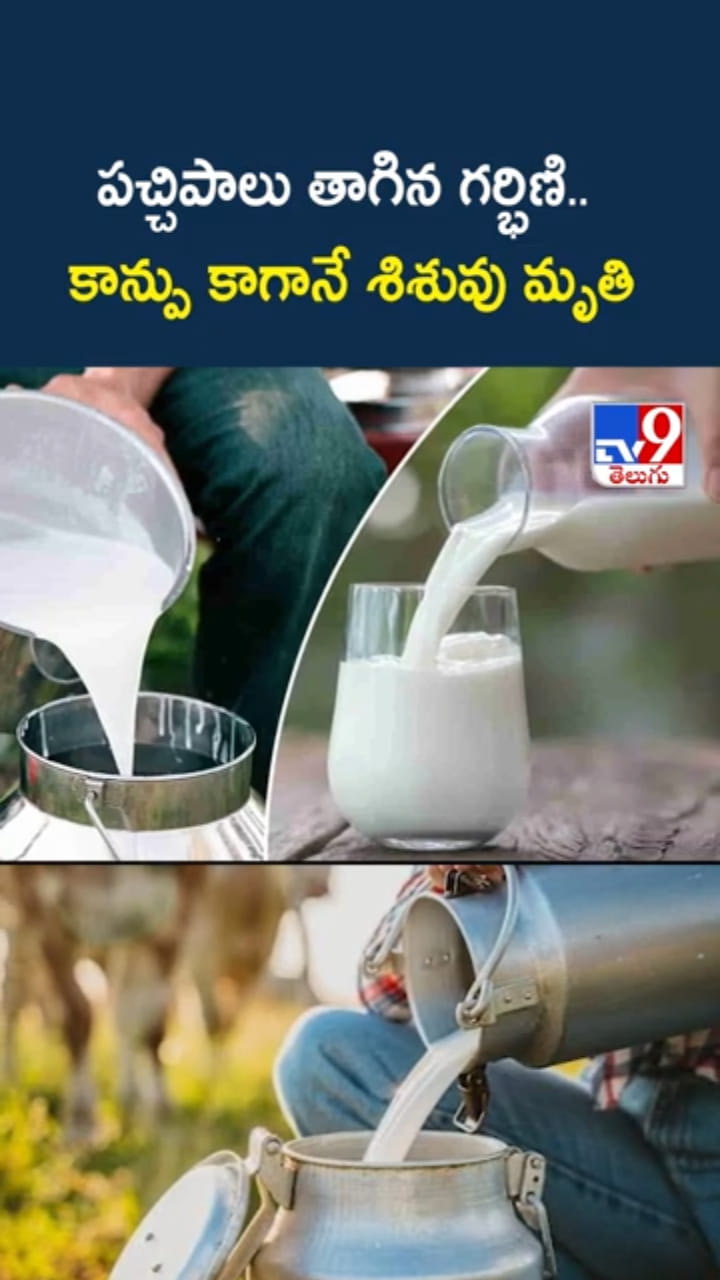 అయ్యో.. పచ్చి పాలు తాగిన గర్భిణి.. పుట్టగానే శిశువు మృతి