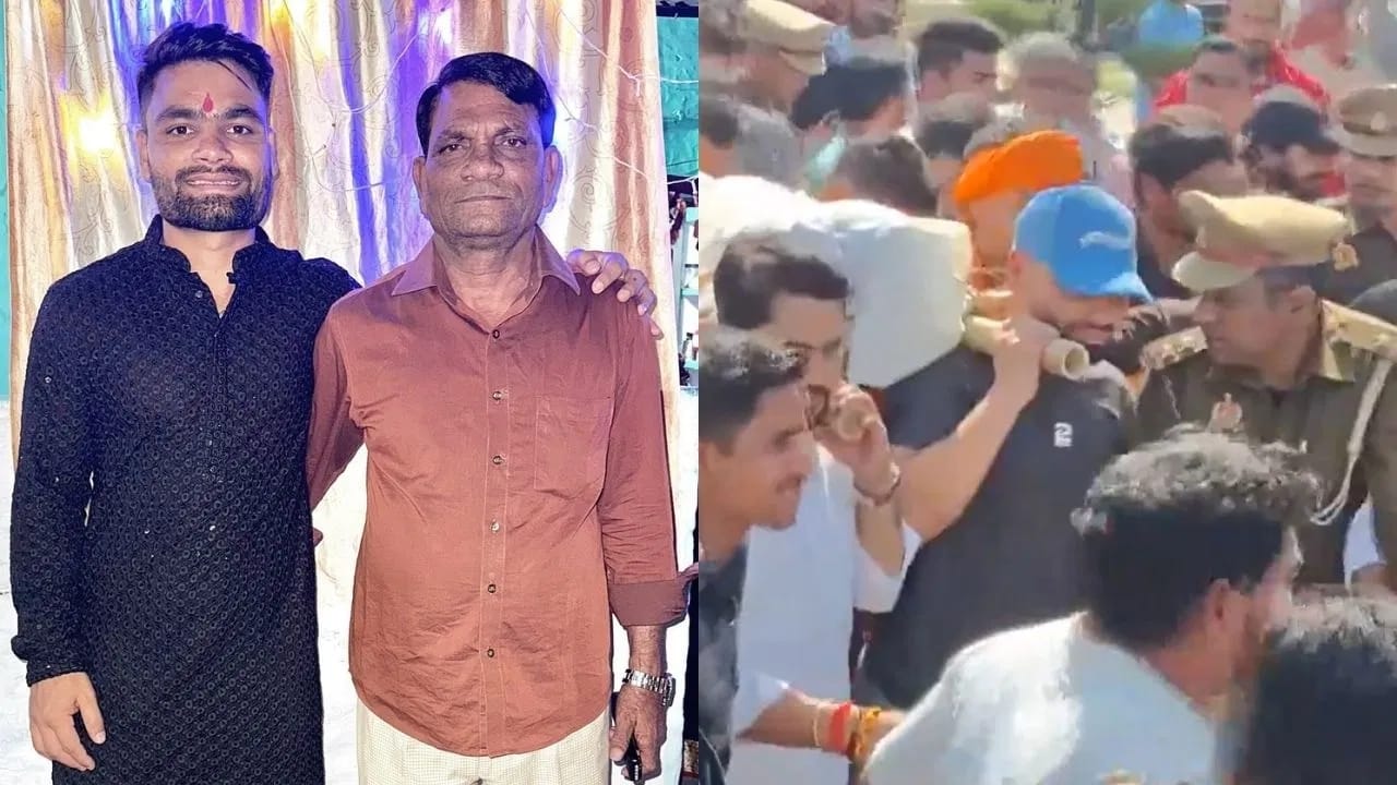 Rinku Singh : తండ్రి పాడె మోసిన టీమిండియా స్టార్..కన్నీరుమున్నీరైన రింకూ సింగ్