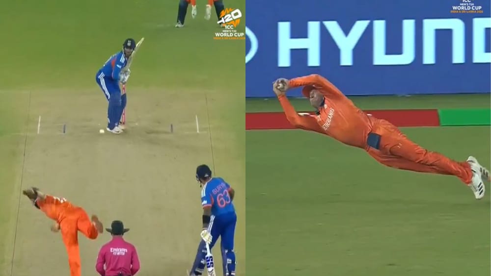 Video: 41 ఏళ్లలోనూ కళ్లు చెదిరే డైవింగ్ క్యాచ్.. తెలుగబ్బాయ్‌కి దిమ్మతిరిగే షాకిచ్చిన డచ్ ప్లేయర్..