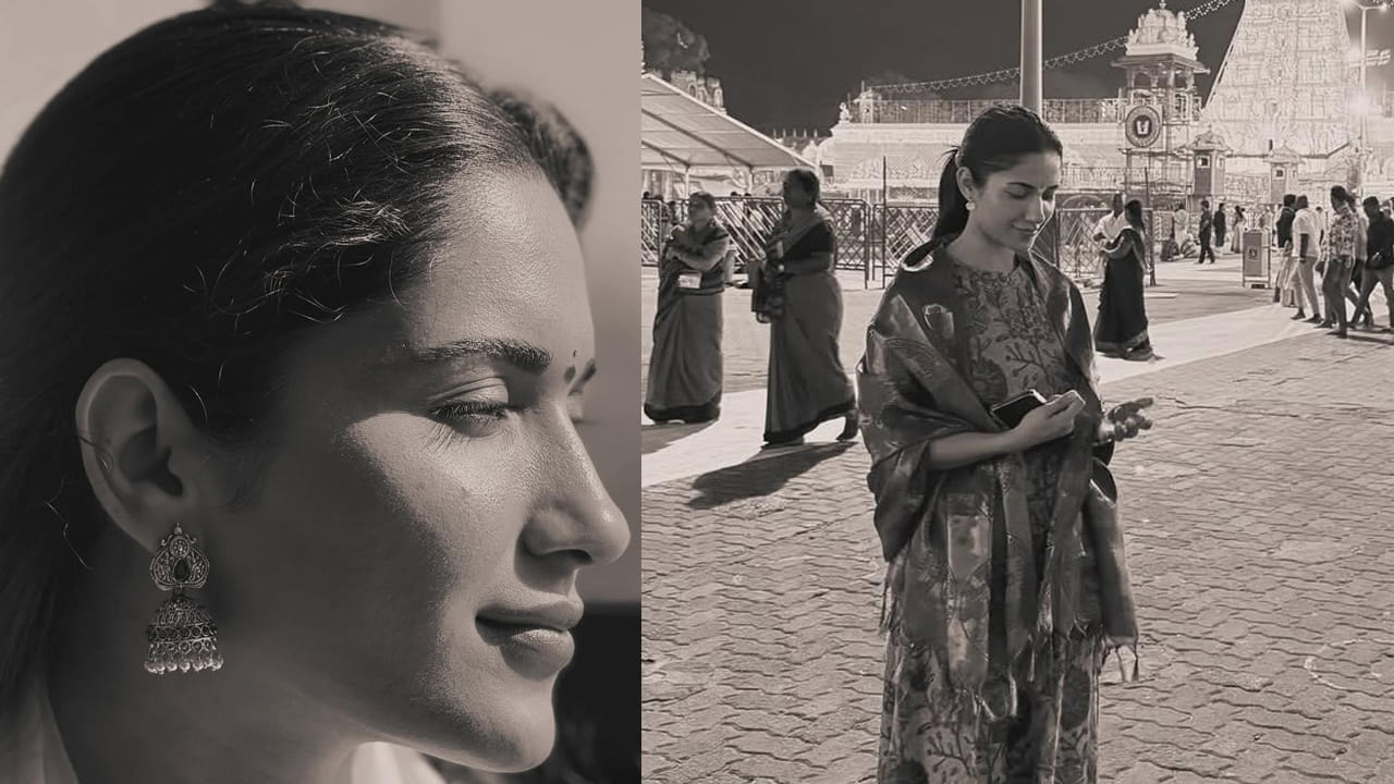  ఎక్కువగా సోషల్ మీడియాలోనే కనిపిస్తోన్న రుహానీ శర్మ తాజాగా తిరుమలలో తళుక్కుమంది. శ్రీవారిని దర్శించుకుని మొక్కులు తీర్చుకుంది.
