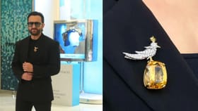 స్టార్‌‌ హీరో కోటుపై విలువైన పక్షి బొమ్మ.. పిచ్చెక్కిస్తున్న ధర